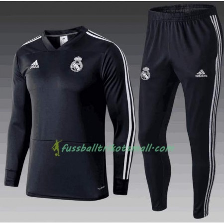 Real Madrid Sweatshirts Anzüge Schwarz 2018-2019